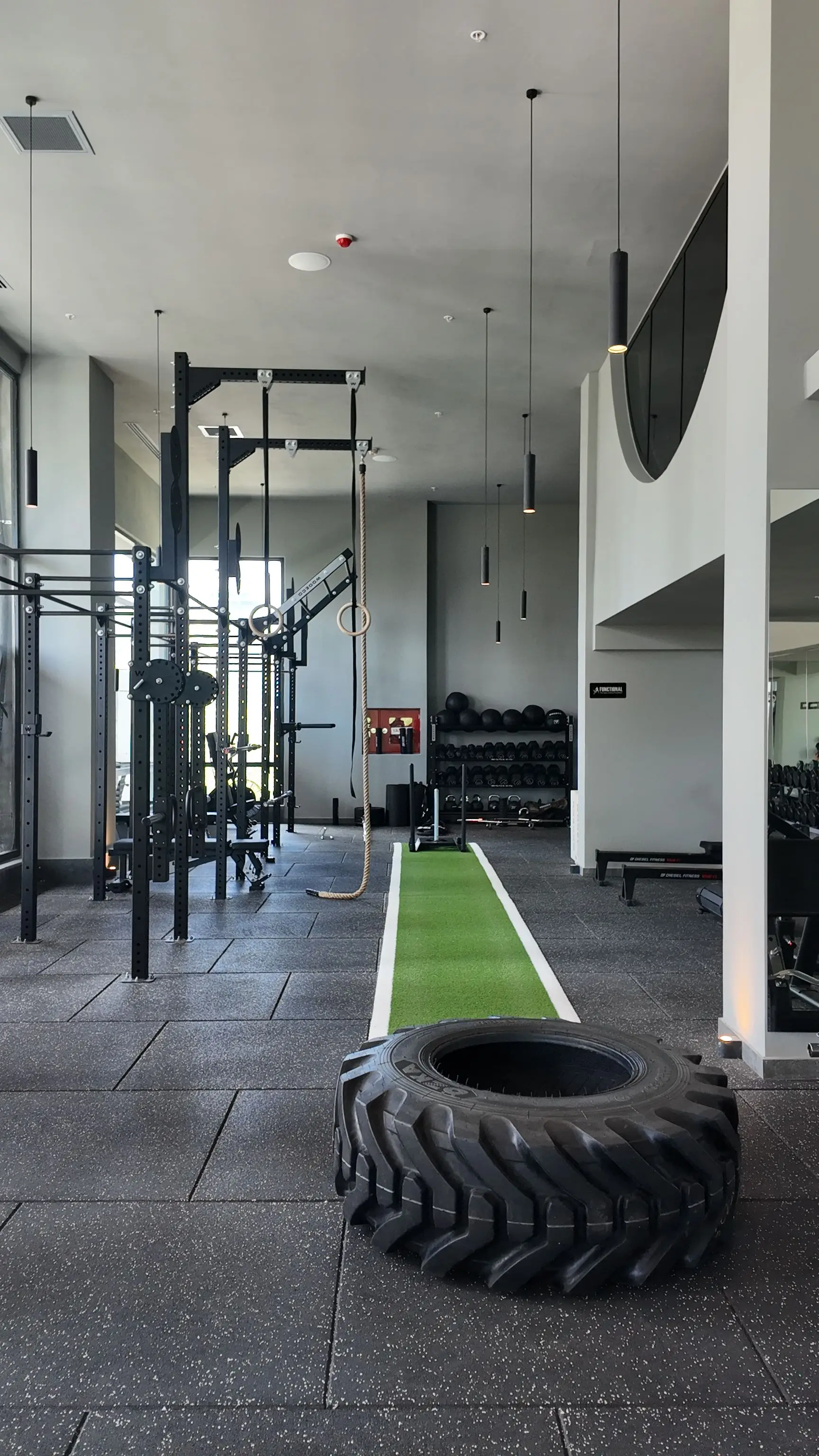 Gym interior